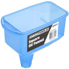 Oil Funnels & Can Oiler Accessories; Oil Funnel Type: Funnel; Material: Plastic; Minimum Capacity: 1 oz; Maximum Capacity: 32.00; Tip Outside Diameter: 1 in; Color: Blue; Spout Length: 2 in; Finish: Smooth; Color: Blue; For Use With: Most 1 oz Plastic Oil