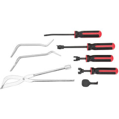 Automotive Brake Tools; Type: 8 Piece Professional Brake Tool Set; Length (Decimal Inch): 17.8000