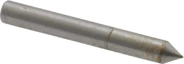 Norton - 1" Long x 1/8" Shank Diam Single Point Diamond Dresser - 60° Included Angle - All Tool & Supply