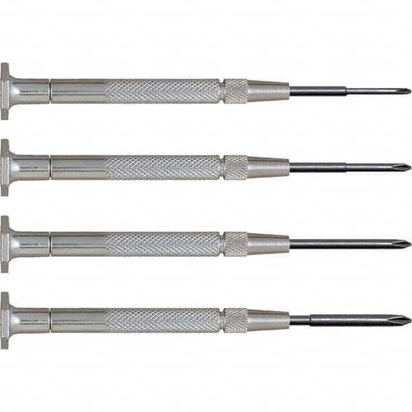 Moody Tools - Precision & Specialty Screwdrivers Type: JIS Overall Length Range: 3" - 6.9" - All Tool & Supply