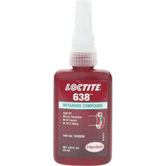 Loctite - 50 mL, Green, High Strength Retaining Compound - Series 638 - All Tool & Supply