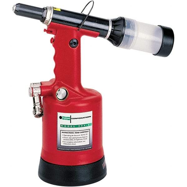 Marson - 1/4" Capacity, Air Riveter - 13/16" Long Stroke, 1/4 NPT Inlet - All Tool & Supply