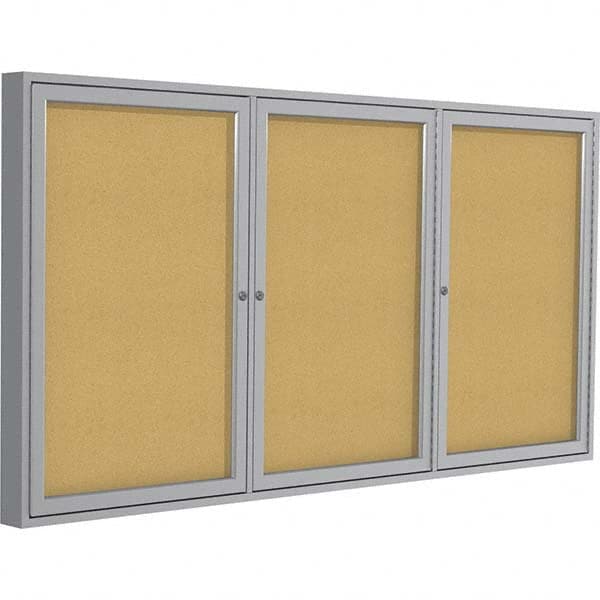 Ghent - Cork Bulletin Boards Style: Enclosed Cork Bulletin Boards Color: Natural Cork - All Tool & Supply