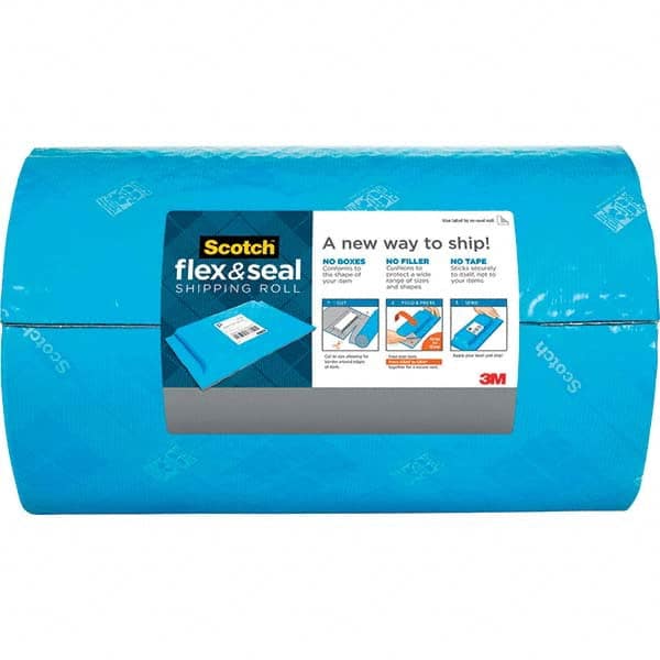 3M - 15" x 50' Blue Synthetic Rubber Adhesive Packaging Tape - All Tool & Supply