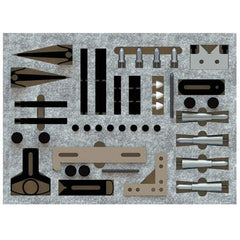 Phillips Precision - CMM Clamps Stud Thread Size: M6 Stud Length (Decimal Inch): 20 - All Tool & Supply