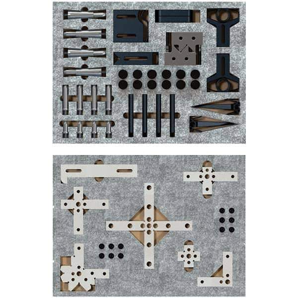 Phillips Precision - CMM Clamps Stud Thread Size: 1/4-20 Stud Length (Decimal Inch): 20 - All Tool & Supply