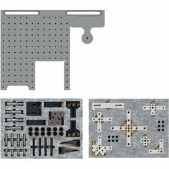 Phillips Precision - CMM Fixtures Type: Fixture Kits & Sets Plate Design: Magnetic - All Tool & Supply