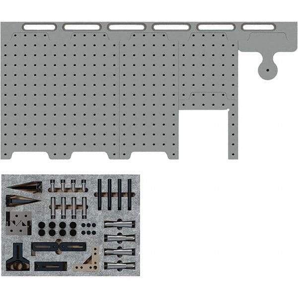 Phillips Precision - CMM Fixtures Type: Fixture Kits & Sets Plate Design: Magnetic - All Tool & Supply