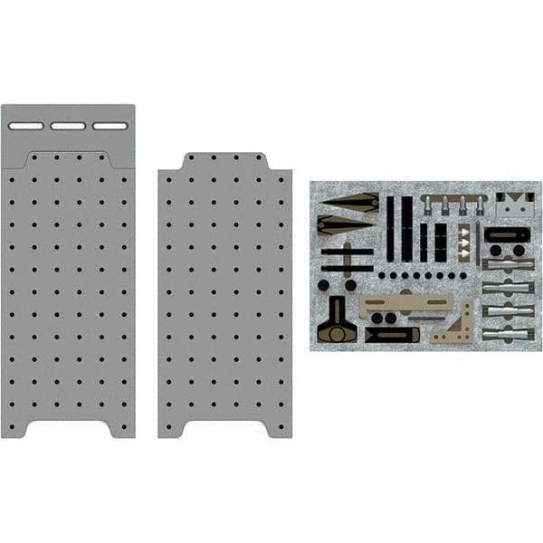 Phillips Precision - CMM Fixtures Type: Fixture Kits & Sets Plate Design: Magnetic - All Tool & Supply