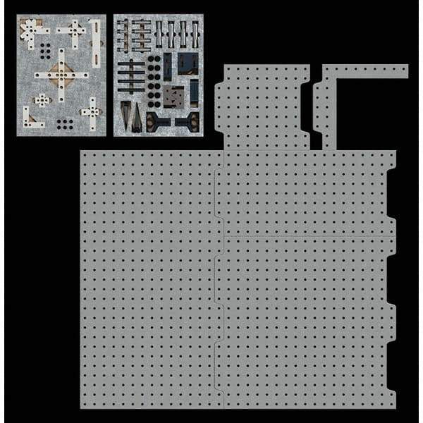 Phillips Precision - CMM Fixtures Type: Fixture Kits & Sets Plate Design: Magnetic - All Tool & Supply