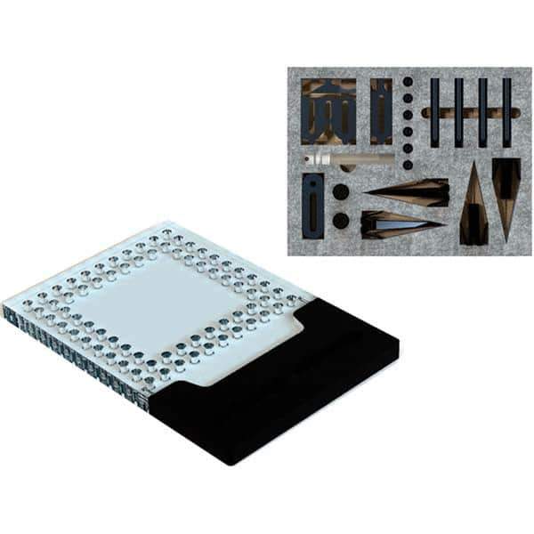 Phillips Precision - CMM Fixtures Type: Fixture Kits & Sets Plate Design: Magnetic - All Tool & Supply