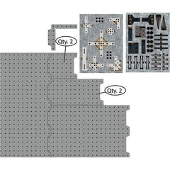 Phillips Precision - CMM Fixtures Type: Fixture Kits & Sets Plate Design: Magnetic - All Tool & Supply