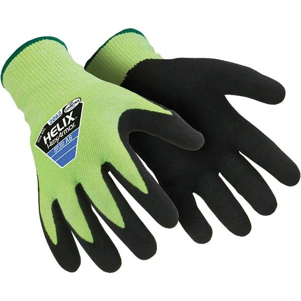 HexArmor - Size XL (10), ANSI Cut Lvl A9, Nitrile Coated Cut Resistant Gloves - All Tool & Supply