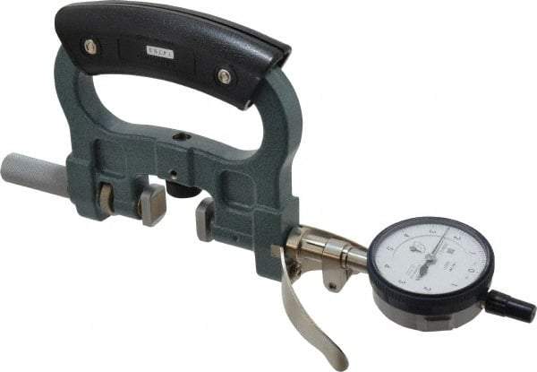 Mitutoyo - 1 Inch, Snap Gage - 0.0001 Inch Graduation, Dial Display - All Tool & Supply