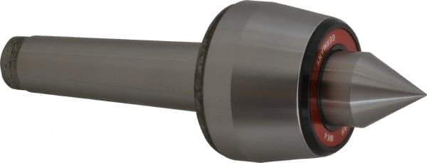 Rohm - MT4 Taper Shank, 2.755" Head Diam 800 Lb Capacity Live Center - 3,800 Max RPM, 2-3/32" Head Length, 1.2598" Point Diam, 1.614" Point Len, 1,760 Lb Max Workpc, 4.035" OAL, Standard Point - All Tool & Supply