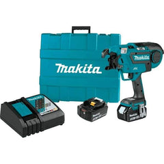 Makita - Cordless Rebar Tying Tool Voltage: 18.0 Rebar Size Capacity: #5 x #5 - All Tool & Supply