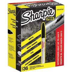 Sharpie - Markers & Paintsticks Type: Permanent Color: Black - All Tool & Supply