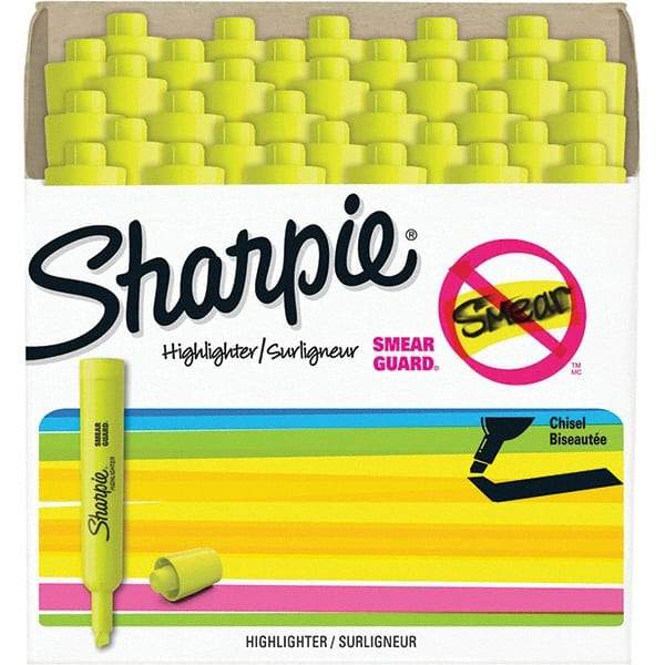 Sharpie - Markers & Paintsticks Type: Highlighter Color: Fluorescent Yellow - All Tool & Supply