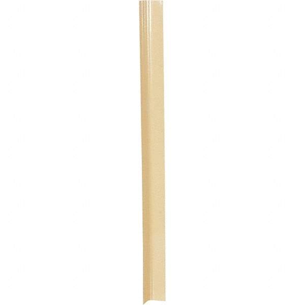 Vestil - 48" Long, Plastic Corner Protectors - Beige - All Tool & Supply