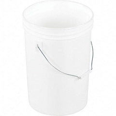 Vestil - Buckets & Pails Capacity: 6 Gal Body Material: Plastic - All Tool & Supply