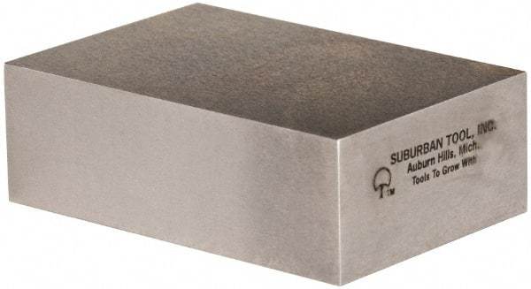 Suburban Tool - 0.0002 Squareness Per Inch, Hardened Steel, 1-2-3 Block Setup Block - Sold As Individual - All Tool & Supply