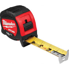 Milwaukee Tool - 16' x 1-5/16" Yellow/Black Blade Tape Measure - All Tool & Supply