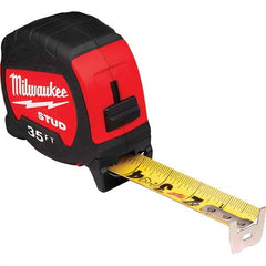 Milwaukee Tool - 35' x 1-5/16" Yellow/Black Blade Tape Measure - All Tool & Supply