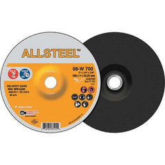 WALTER Surface Technologies - Depressed-Center Wheels Wheel Diameter (Inch): 7 Wheel Thickness (Inch): 1/4 - All Tool & Supply