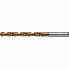 Walter-Titex - 5/8" 140° Spiral Flute Solid Carbide Taper Length Drill Bit - All Tool & Supply