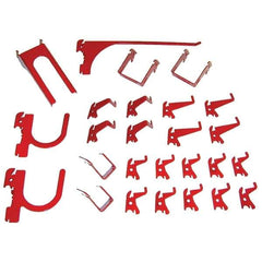 Wall Control - Pegboard Hook Sets For Use With: Any Wall Control Broad & Industrial Pegboard Contents: (26) Assorted Slotted Pegboard Hooks & Brackets - All Tool & Supply