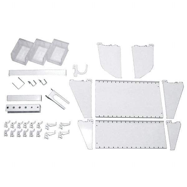 Wall Control - Peg Board Accessories Type: Wall Mounted Storage For Use With: Wall Control Industrial Pegboard - All Tool & Supply