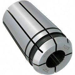 Techniks - TG75 41/64" Single Angle Collet - 0.0004" TIR, 1.844" OAL, 1.062" Overall Diam - Exact Industrial Supply