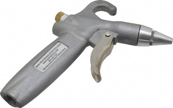 Guardair - 120 Max psi Whisper Jet Pistol Grip Blow Gun - 1/4 NPT Inlet, Aluminum - All Tool & Supply