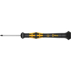 Wera - 1-47/64" Blade Length Microstix Screwdriver - 137mm OAL - All Tool & Supply