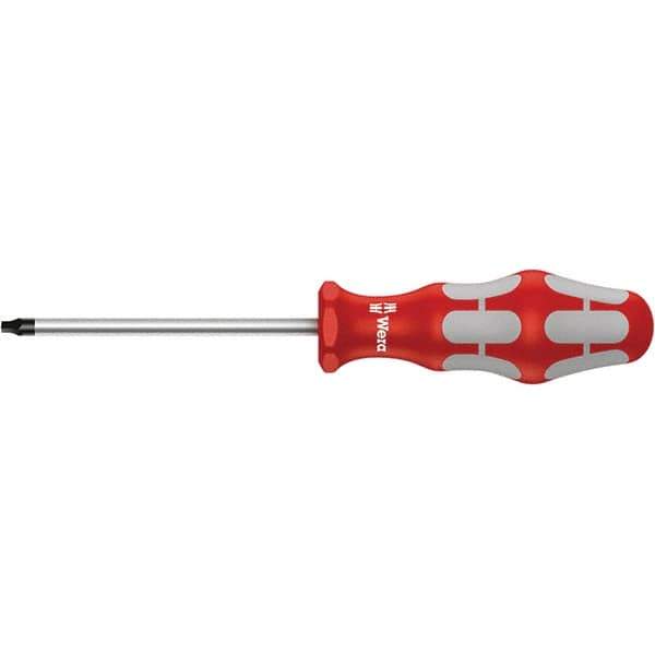 Wera - #00 Point, 2-3/8" Blade Length Square Recess Screwdriver - 312mm OAL - All Tool & Supply