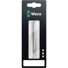 Wera - 1/4" Torx Bit - 1/4" Drive, 89mm OAL - All Tool & Supply