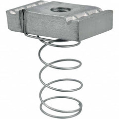 Thomas & Betts - Framing Channel & Strut Accessories Type: Spring Strut Nut For Use With: 1-1/2" Deep Channels - All Tool & Supply