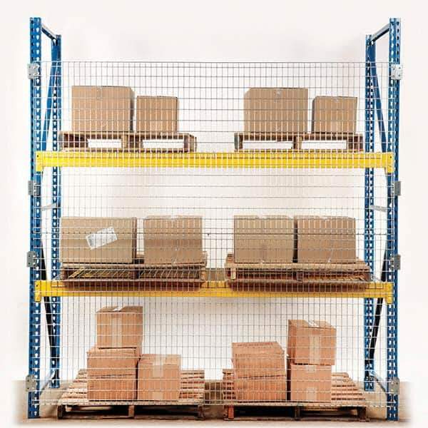 Folding Guard - Temporary Structure Partitions Type: Qwik Fence Pallet Rack Backing Height (Feet): 4 - All Tool & Supply