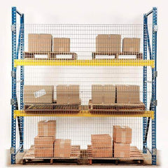 Folding Guard - Temporary Structure Partitions Type: Qwik Fence Pallet Rack Backing Height (Feet): 3 - All Tool & Supply