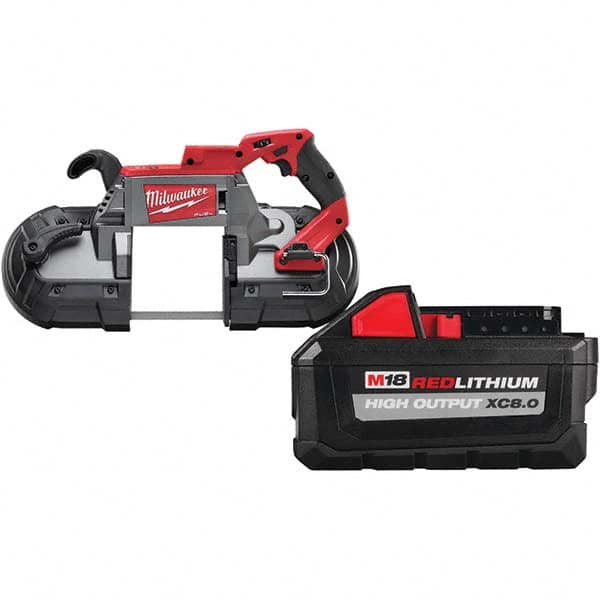 Milwaukee Tool - Cordless Portable Bandsaws Voltage: 18 Battery Chemistry: Lithium-Ion - All Tool & Supply