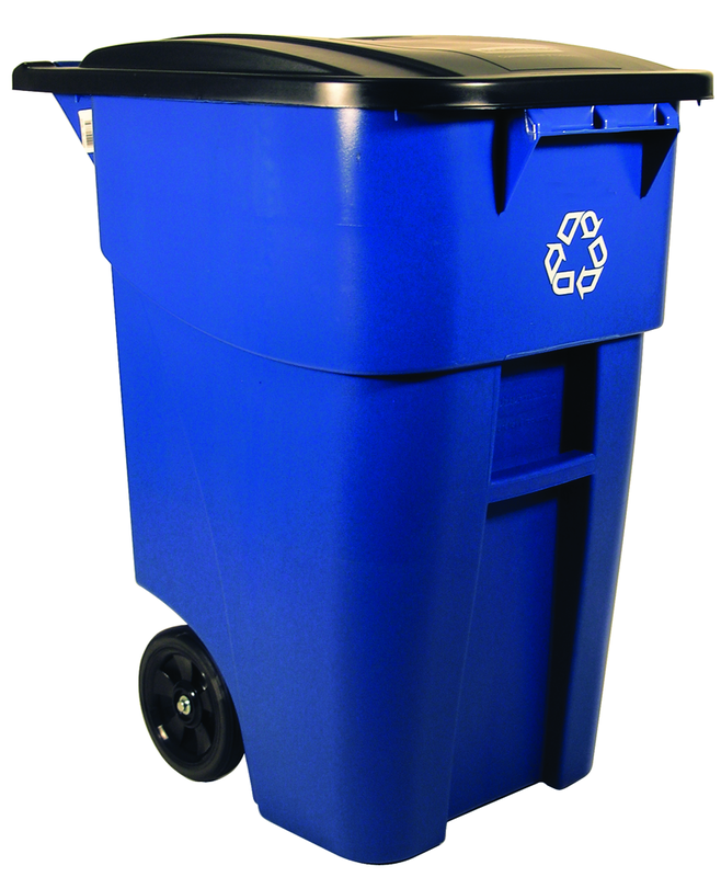 50 Gallon Brute Recycling Container with Lid - All Tool & Supply