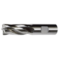 ‎1″ × 1″ × 3″ × 5-1/2″ RHS / RHC HSS-E (PM) Powder Metal Fine Profile Roughing End Mill - MF SE CC - Bright - Exact Industrial Supply