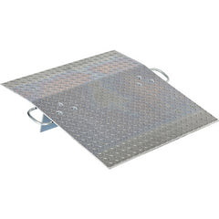 Aluminum Hand Truck Dockplate 0.5K 30 × 30 - Exact Industrial Supply