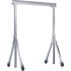 Adjustable Aluminum Gantry Crane 2K 15 × 10 TL Casters