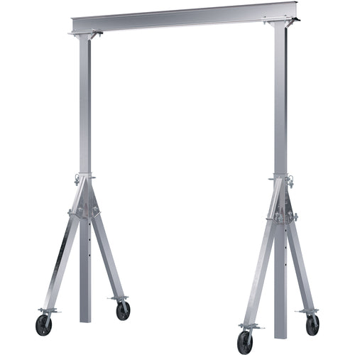 Adjustable Aluminum Gantry Crane 2K 8 × 12 VG Casters