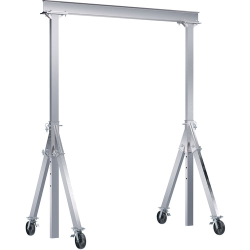 Adjustable Aluminum Gantry Crane 4K 15 × 10 TL Casters