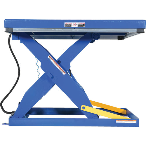 Air/Hydra Scissor Lift Table 3K 24.375 × 48.375 - Exact Industrial Supply