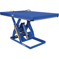 Air/Hydra Scissor Lift Table 3K 42.375 × 72.375 - Exact Industrial Supply