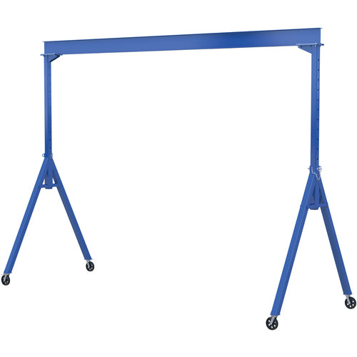 Adjustable Height Steel Gantry Crane 2K 10 × 14 VG Casters