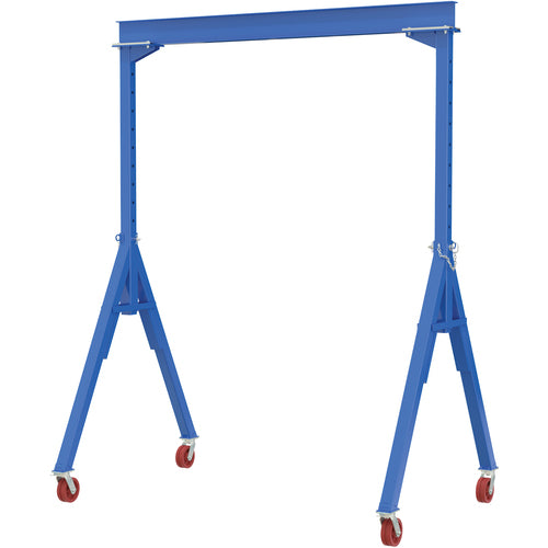 Adjustable Height Steel Gantry Crane 6K 10 × 12 VG Casters